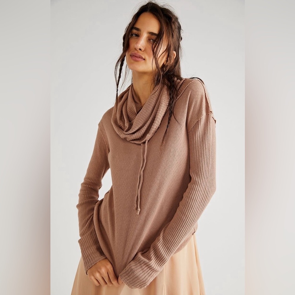 NWT We The Free Primrose Thermal, Size S, Strawberry Roan